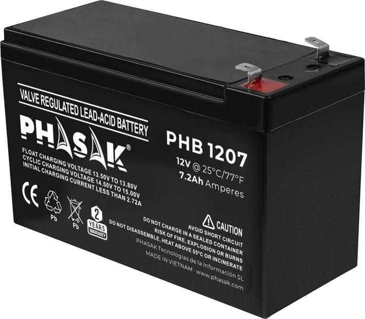 Actual product image Phasak BATTERY PHB 1207 (1 pcs., 7200 mAh)