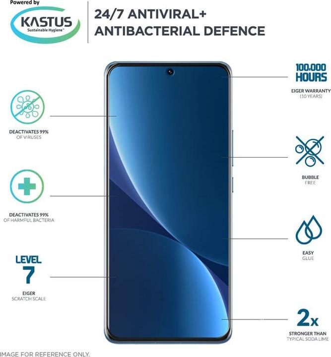 Image du produit Eiger Mountain Glass Clear Edge (1 pcs, Xiaomi 12, Xiaomi 12X)