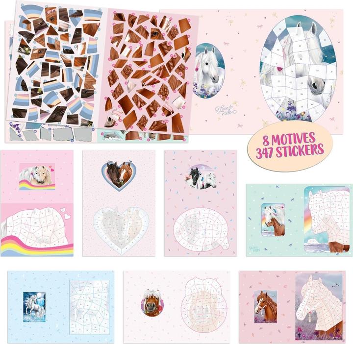 Produktbild Depesche Stickerbuch Number