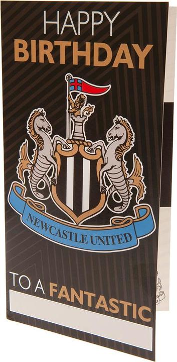Image du produit Newcastle United FC - Carte d'anniversaire avec autocollants
