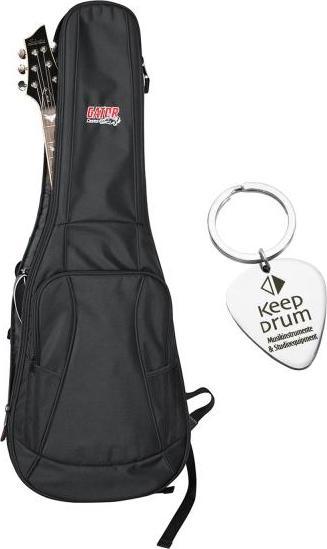 Gator Gig Bag Rucksack für E-Gitarre mit Anhänger (E-Gitarre)