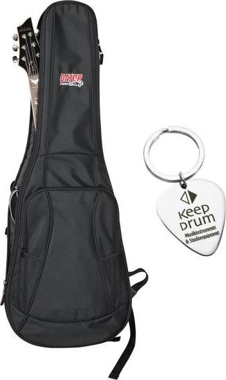 Gator Gig Bag Rucksack für E-Gitarre mit Anhänger (E-Gitarre)