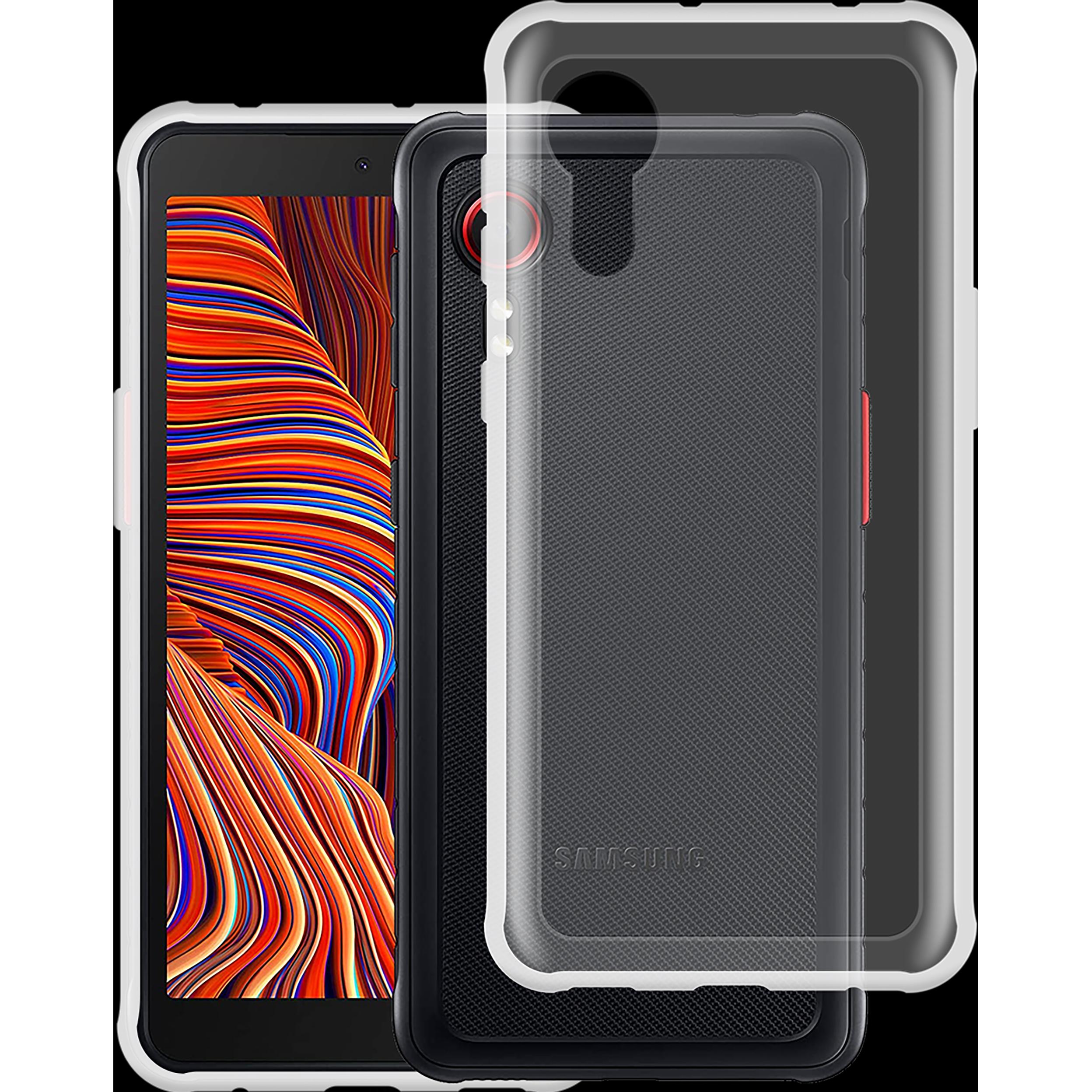 Cazy Silikon Hülle Kompatibel mit Samsung Galaxy Xcover 5 - Soft TPU Schutz - Transparant (Samsung Galaxy Xcover 5), Sma...