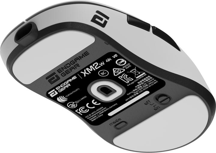 Produktbild Endgame Gear XM2w 4k (v2) - Wireless Gaming Mouse - White (Kabelgebunden, Kabellos)
