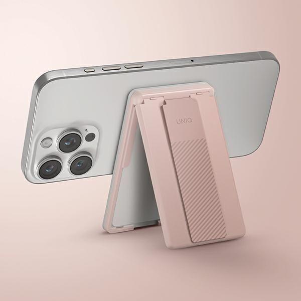 Actual product image Uniq Heldro ID magnetyczny portfel z podpórką i opaską czarny/midnight black