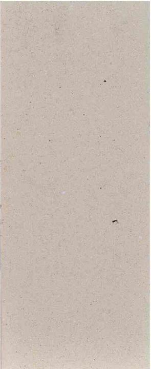 FireFix 2052 Fireclay brick (moulded) 30 mm thick, dimension 400 x 160 mm, yellowish