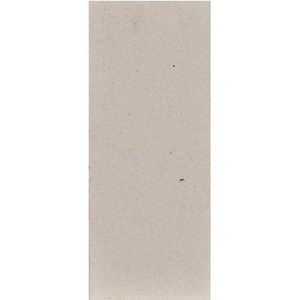 FireFix, Zubehör Kerzen + Kamin, 2052 Schamottestein (formgepresst) 30 mm stark, Abmessung 400 x 160 mm, Gelblich