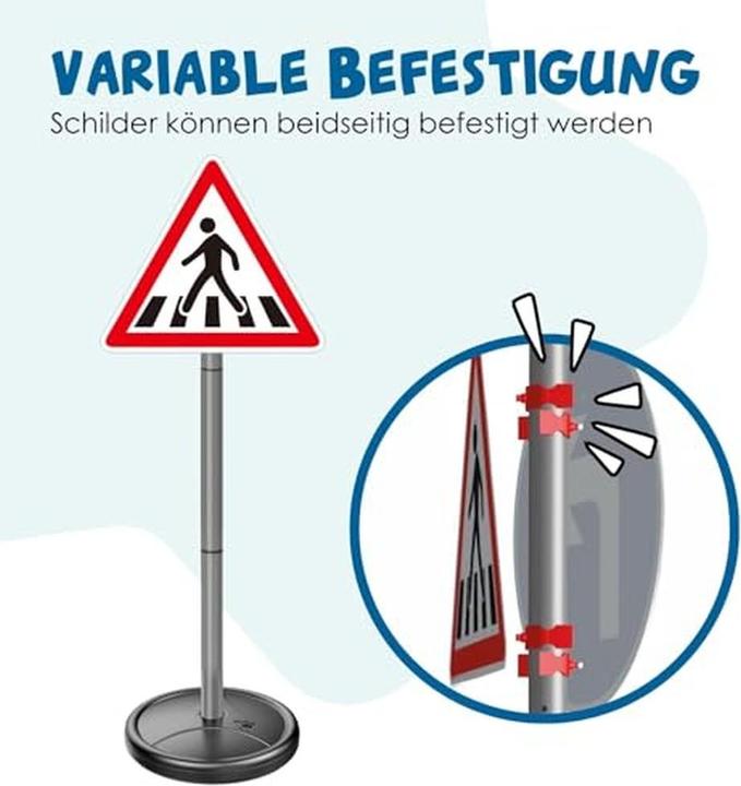 Immagine prodotto Alldoro XXL Set del traffico (75 cm di altezza, 21 pezzi)