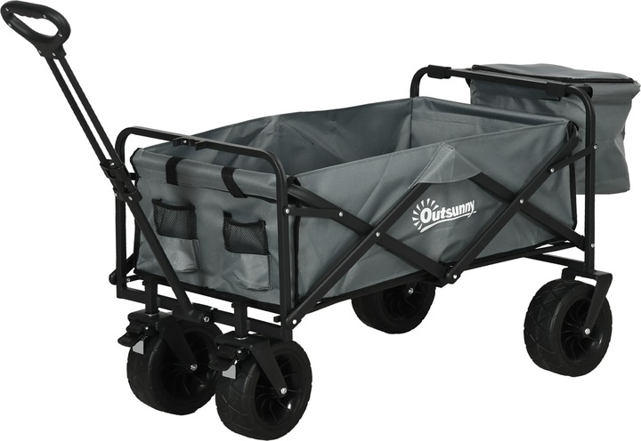 Immagine prodotto Outsunny Carrello a mano con borsa frigo