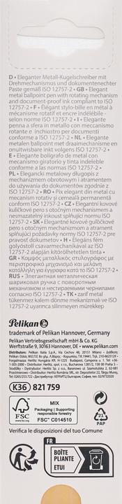 Actual product image Pelikan Ballpoint Pen Jazz Noble Elegance K36 Pink Rose Folding Box (Pink Rose, 1 x)