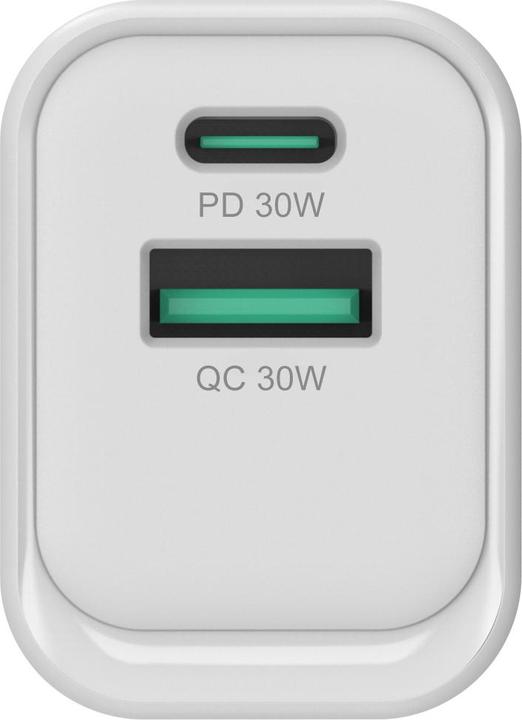Image du produit Conceptronic Chargeur 2Port 33W,1xUSB-C,1xUSB-A blanc (33 W, 2 ports)