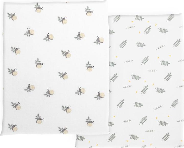 Produktbild Chicco Baby Hug Bamboo Greenery Spannbettlaken 2 Stück