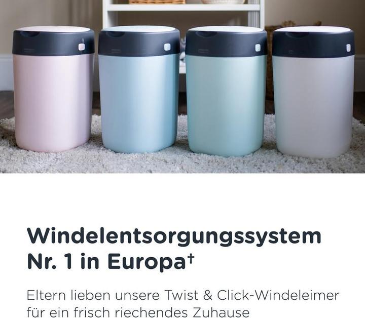 Image du produit Sangenic Seau à couches Twist & Click (1 x)