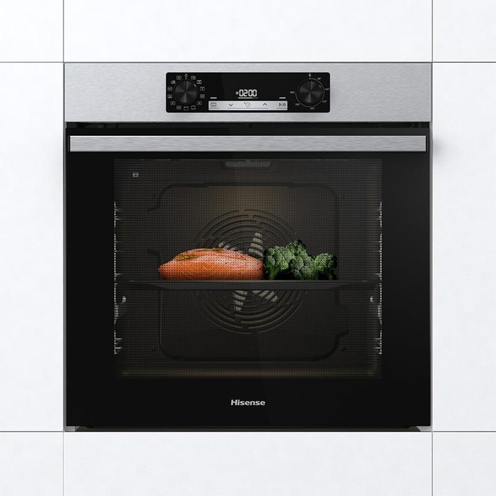 Produktbild Hisense Backofen Pyrolyse Inox HI4 BI 64211EPX Edelstahl und Glas
