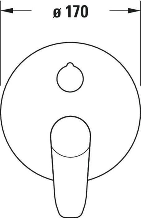 Actual product image Duravit Pre-assembly set B.1 for concealed bath mixer with diverter valve S