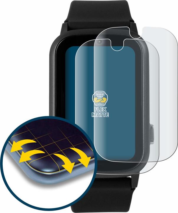 Actual product image BROTECT Fullscreen screen protector Matt anti-glare film