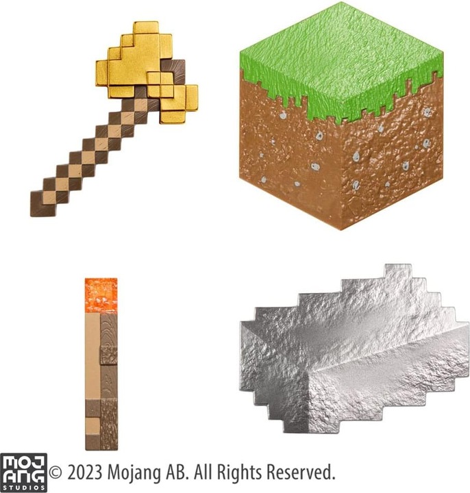 Actual product image Noble Collection Minecraft Loot Chest Plains 10 cm