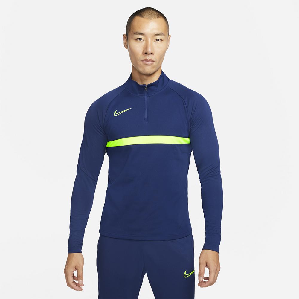 Nike, Herren, Sportshirt, Academy 21 Drill Top (XL), Blau, XL