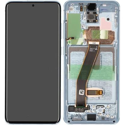 Samsung Galaxy S20 Display Blue (Display, Samsung Galaxy S20), Mobilgerät Ersatzteile, Blau
