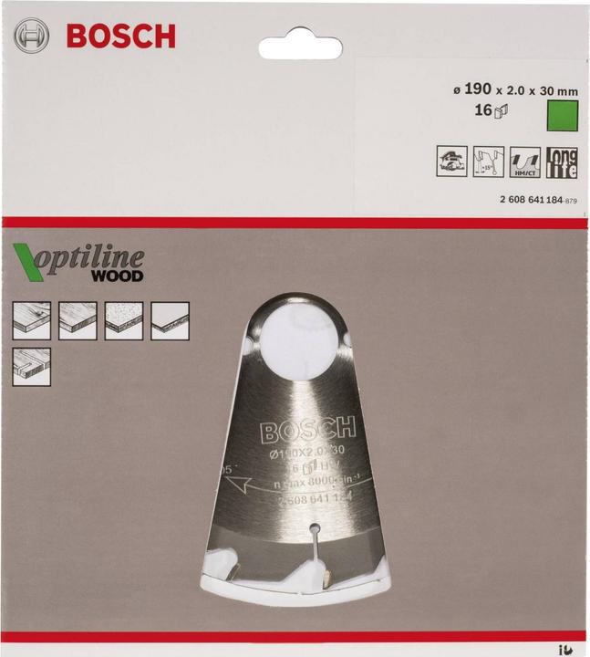 Productafbeelding Bosch Professional Zubehör Optiline Hout