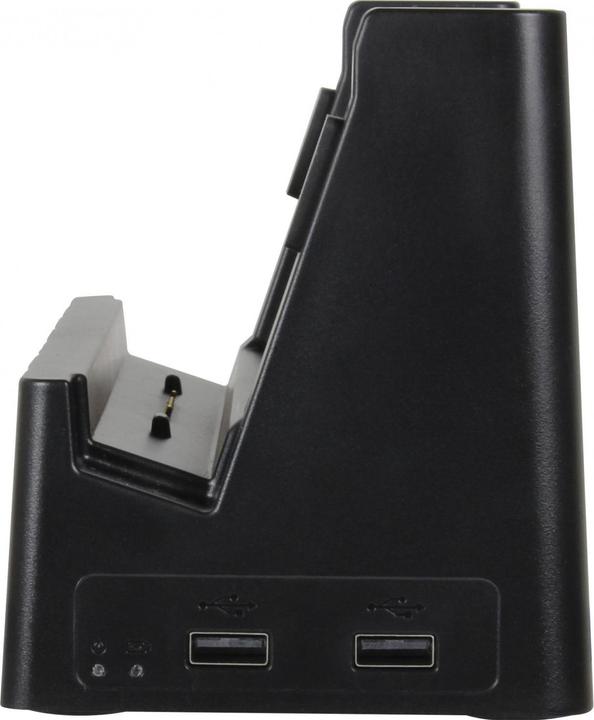 Actual product image Allnet Rugged Outdoor Tablet zbh. Docking station, RJ45 LAN, 2xUSB, RS232, X-Trail-Dock-Light (2 ports)