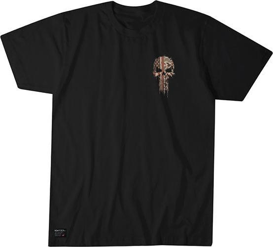 Actual product image Howitzer T-Shirt DONT TREAD SKULL, black (XL)