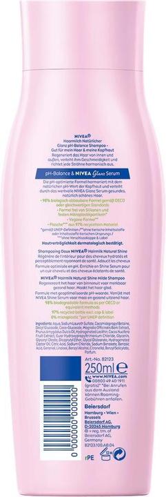 Actual product image NIVEA Haarmilch pH-Balance (Liquid shampoo, 250 ml)