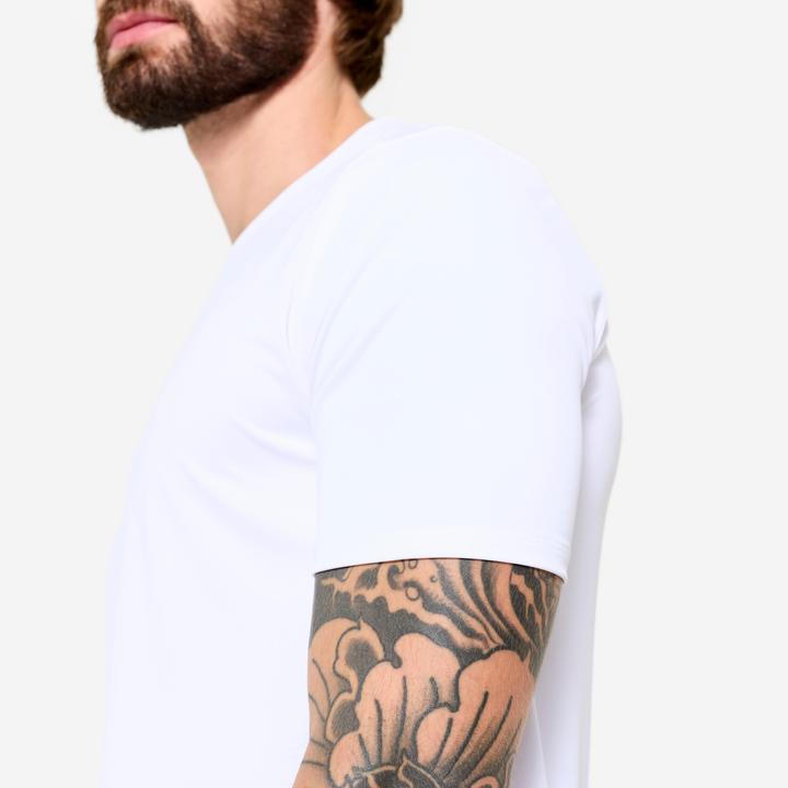 Actual product image Domyos T-Shirt Herren Stretch - weiss (M)