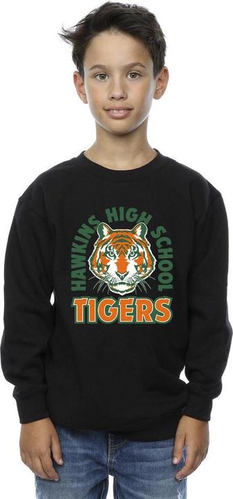 Produktbild Netflix Stranger Things Hawkins Arch Tiger Sweatshirt Jungen (140, 146)