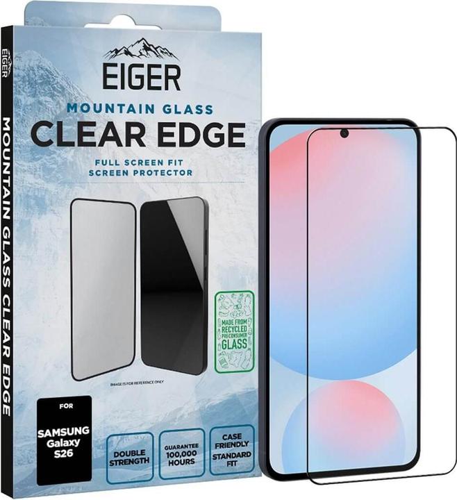 Eiger Mountain Glass Clear Edge (1 Stk., Samsung Galaxy S26)