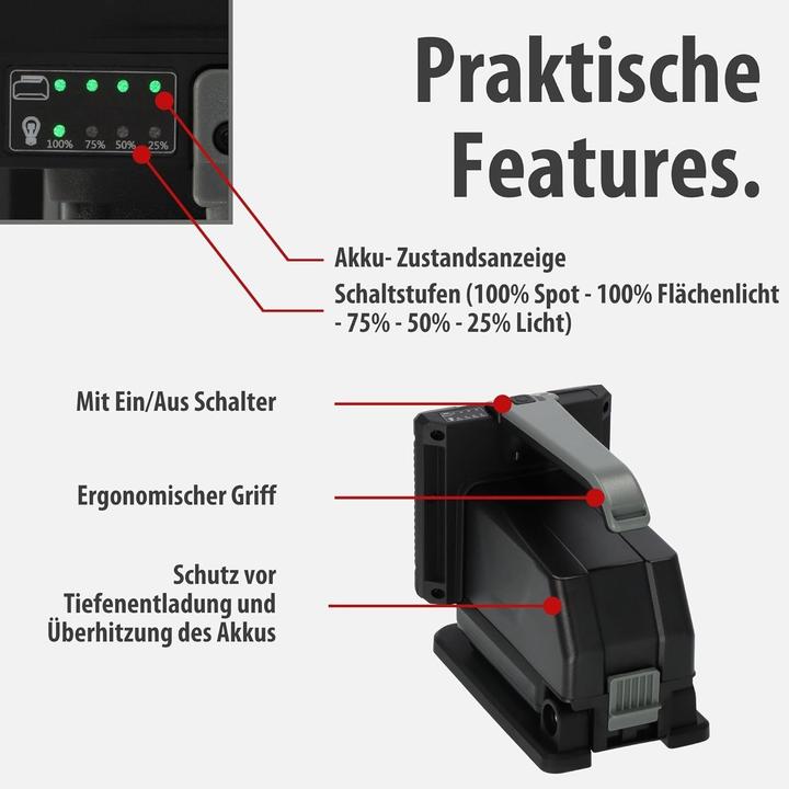 Actual product image Brennenstuhl HL 3000 (2160 lm)