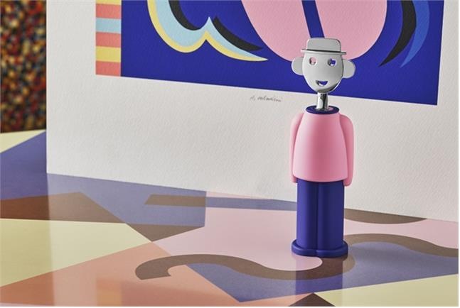 Actual product image Alessi Corkscrew Alessandro M. pink blue (Corkscrew)