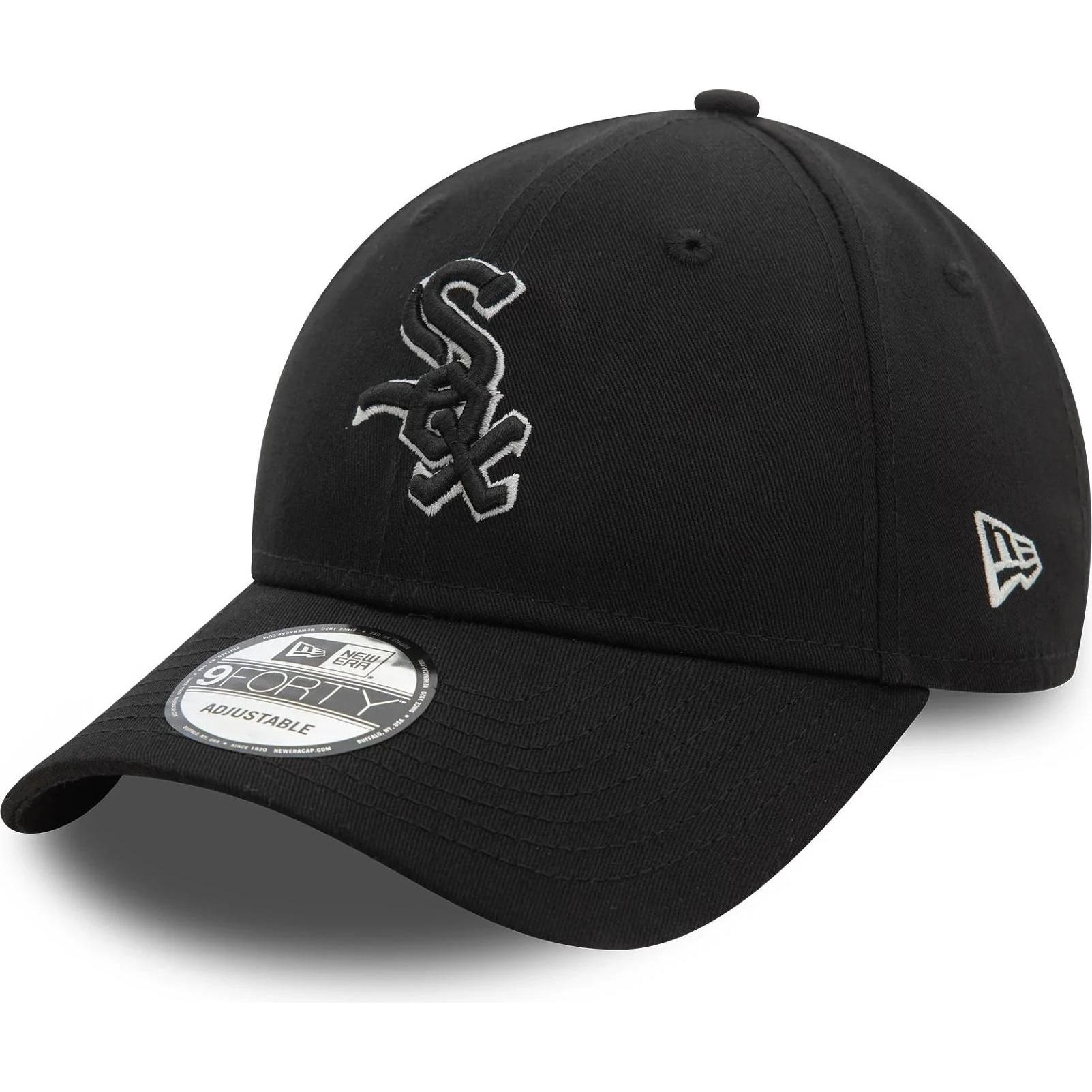 New Era, Herren, Cap, baseball kappe chicago white sox seasonal world series 9forty, Schwarz, (One Size)