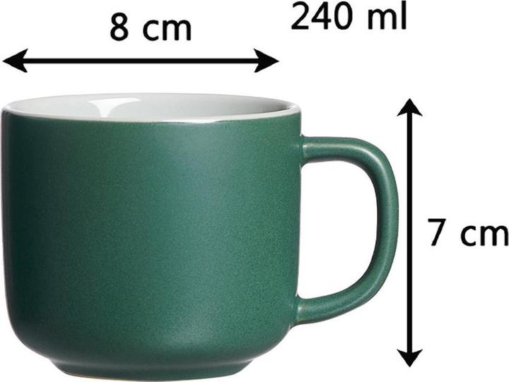 Produktbild Ritzenhoff & Breker Kaffeetassen Jasper (240 ml, 6 x)
