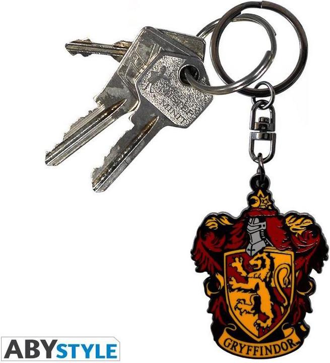 Actual product image ABYstyle HARRY POTTER keychain - Gryffindor