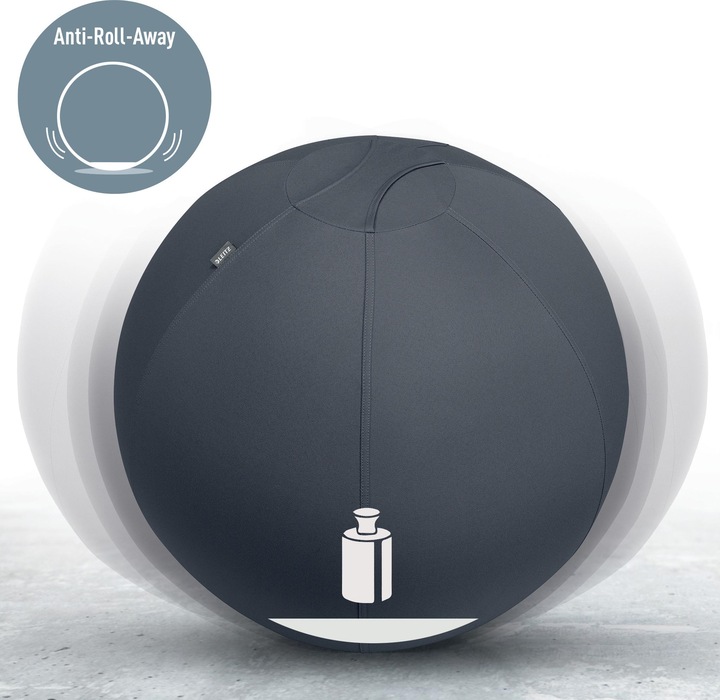 Immagine prodotto Leitz Sedile Ball Active Ø 55cm grigio velluto (55 cm)