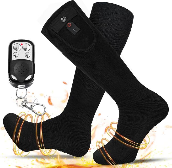 Dr. Warm Beheizbare elektrische Wintersocken mit Batterie