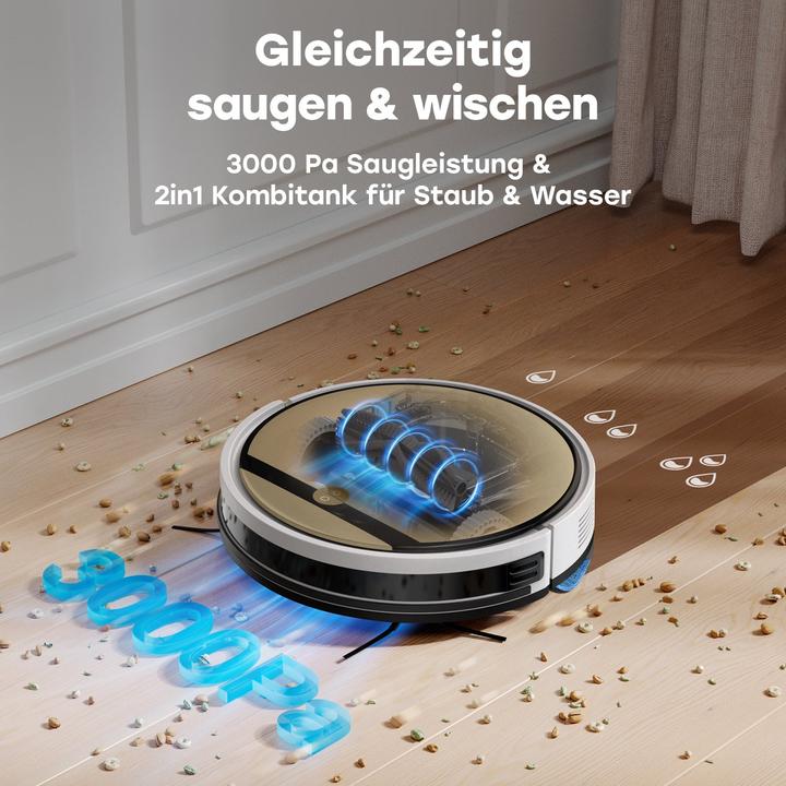 Actual product image Zaco V5 Max (3000 Pa)