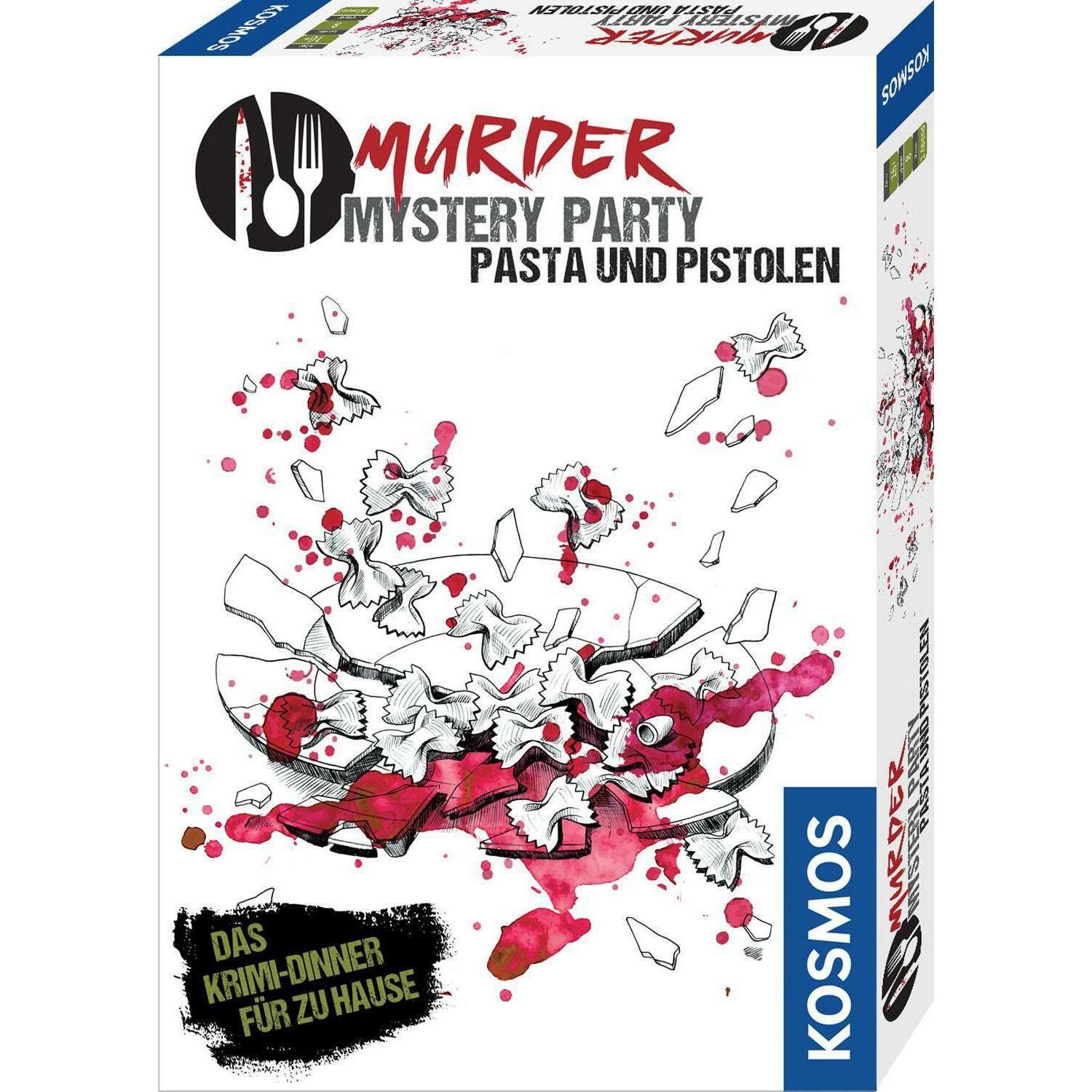 Kosmos Murder Mystery Party - Pasta & Pistolen (Deutsch)