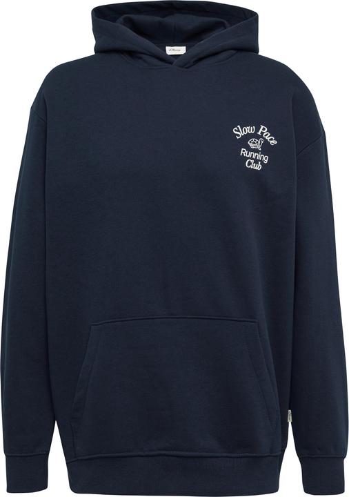 Produktbild S.Oliver Sweatshirt Softer Hoodie mit Stickerei im Relaxed Fit (XL)