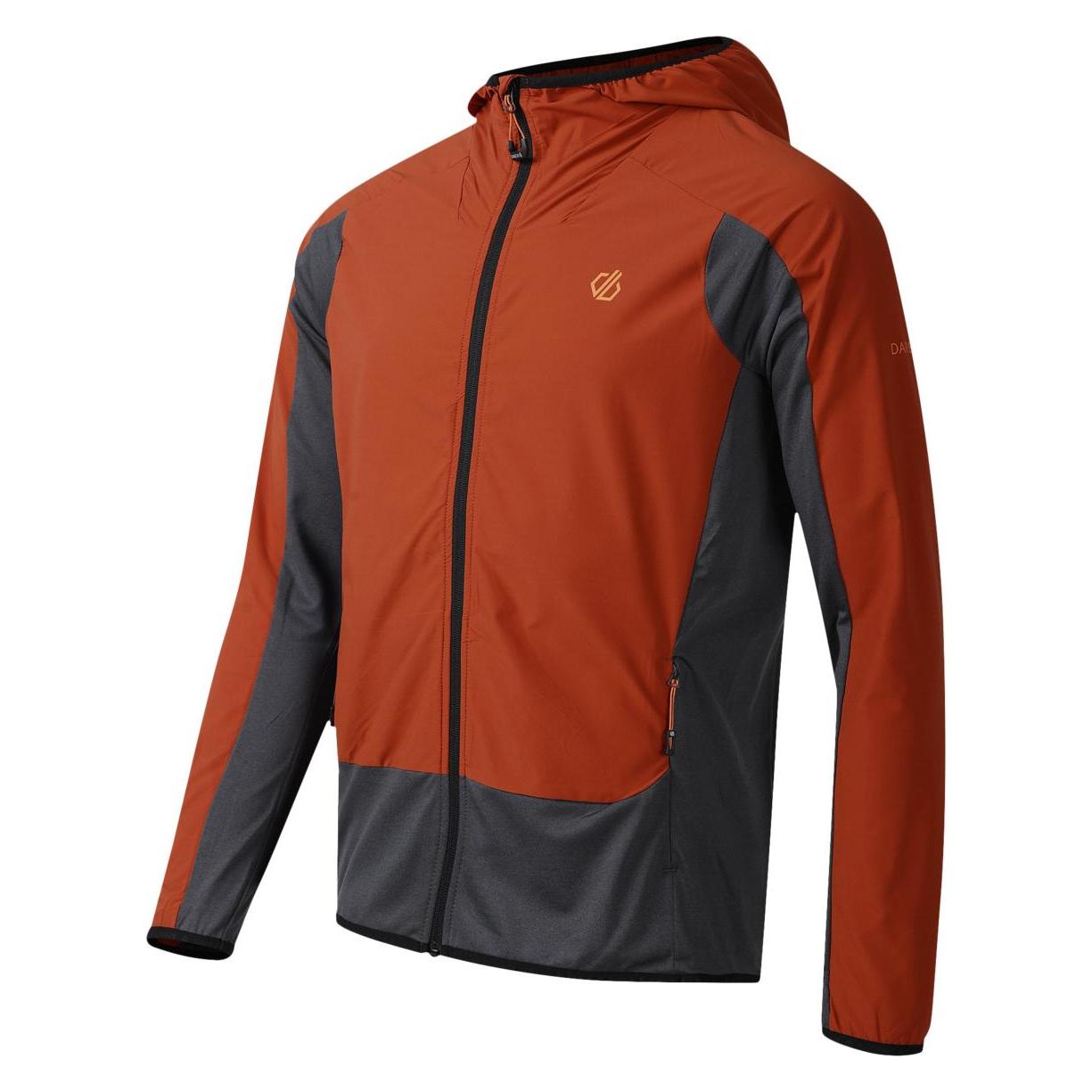 Dare2b, Herren, Outdoorjacken, Endurance Stretch (S), Grau, Orange, S