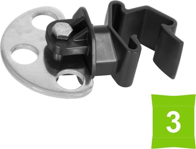 Produktbild Corral Gate handle insulator Vario for T-post, 3 pcs