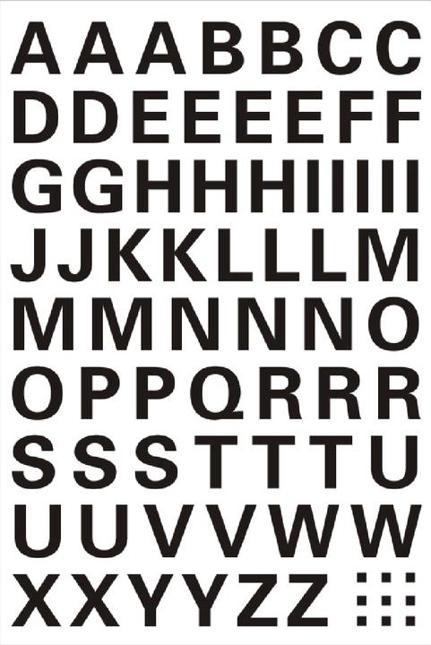 Produktbild HERMA Buchstaben
