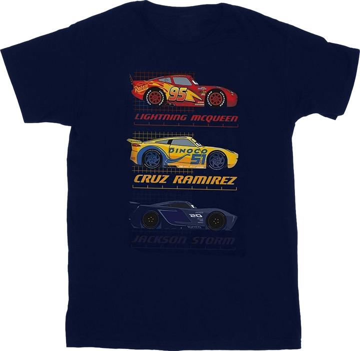 Cars Boys Racer Profile Cotton T-Shirt