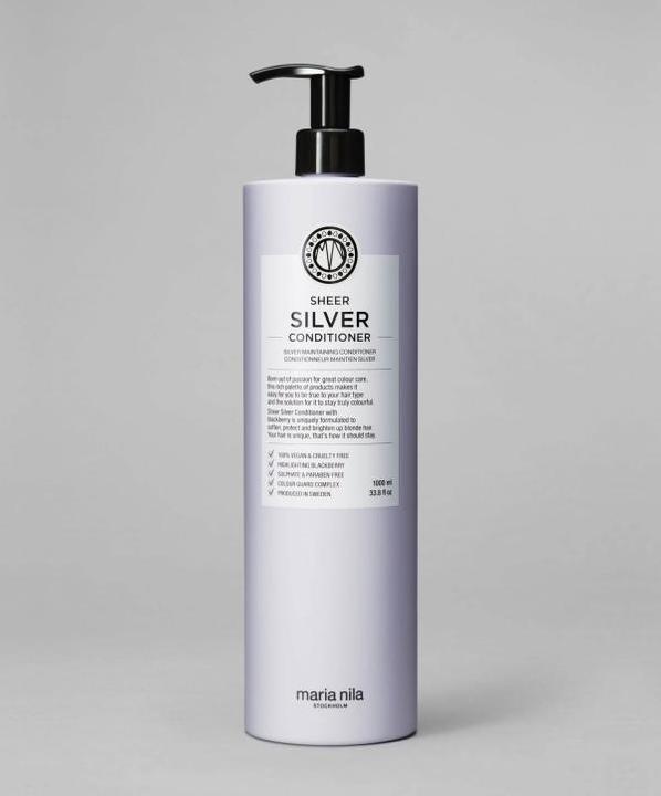 Image du produit Maria Nila Care & Style - Après-shampooing Sheer Silver (1000 ml)