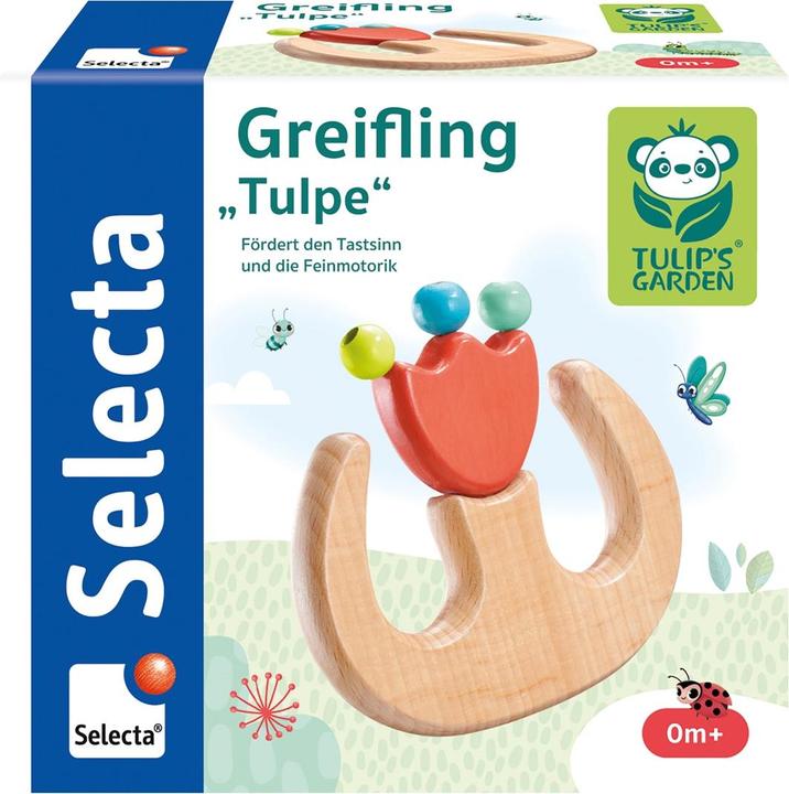 Produktbild Selecta Spielzeug Greifling Tulpe 9.5 cm