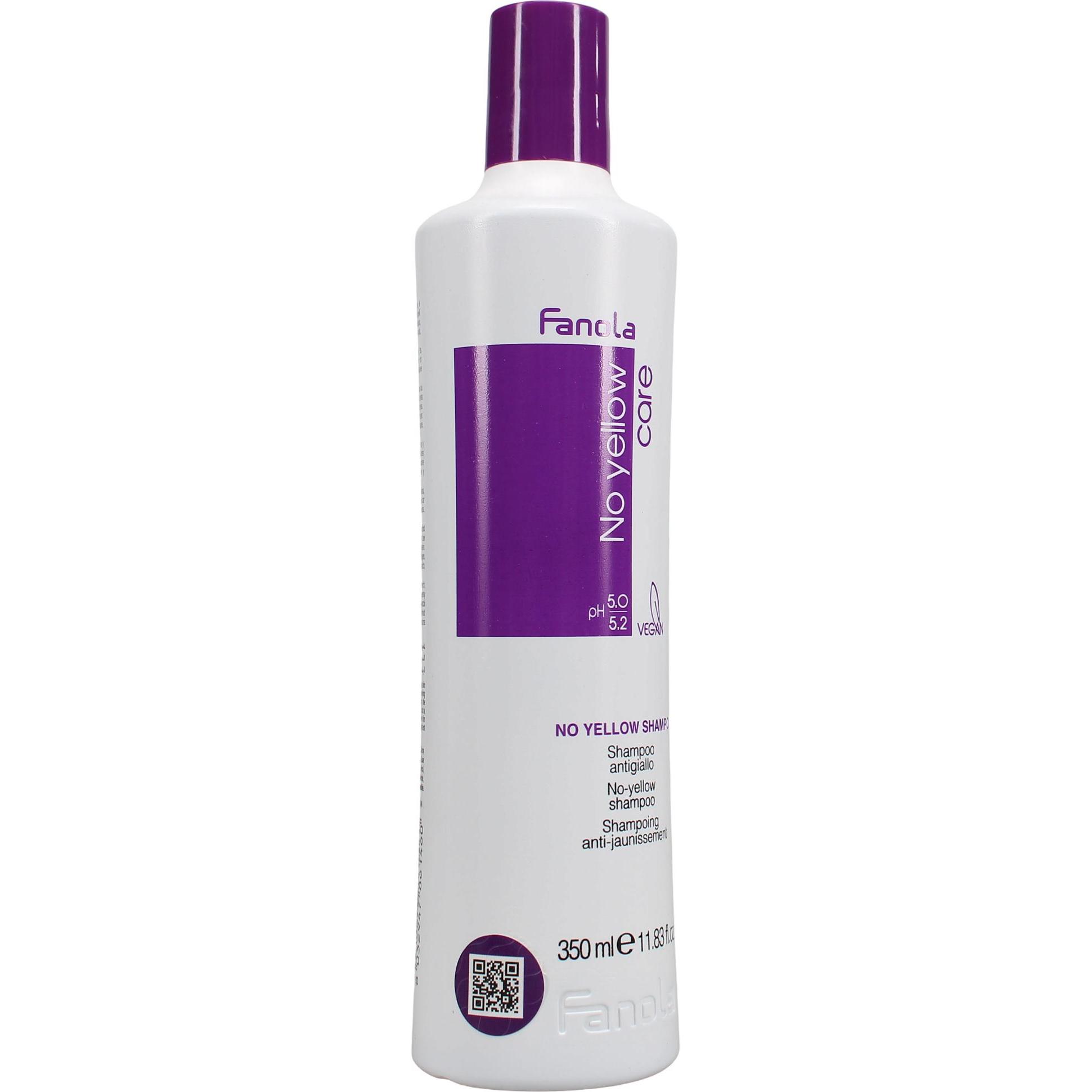 Fanola, Shampoo + Conditioner, Geen Geel (Vloeibare shampoo, 350 ml)