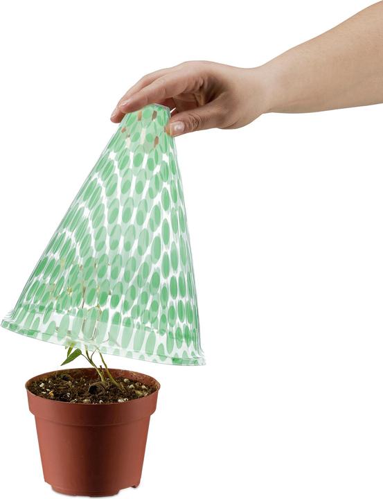 Actual product image Relaxdays 10x plant hat (19 cm, 19 cm)