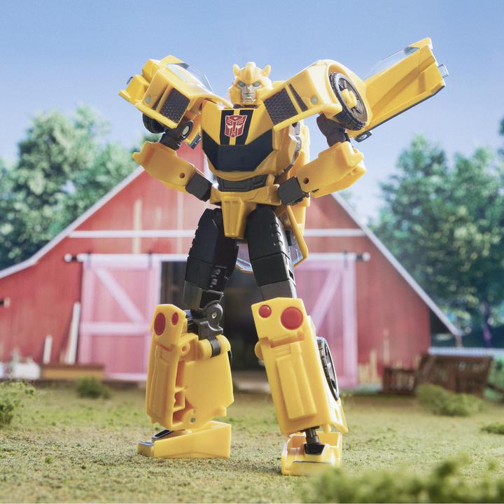 Actual product image Hasbro Transformers - Earthspark Deluxe Class - Bubblebee