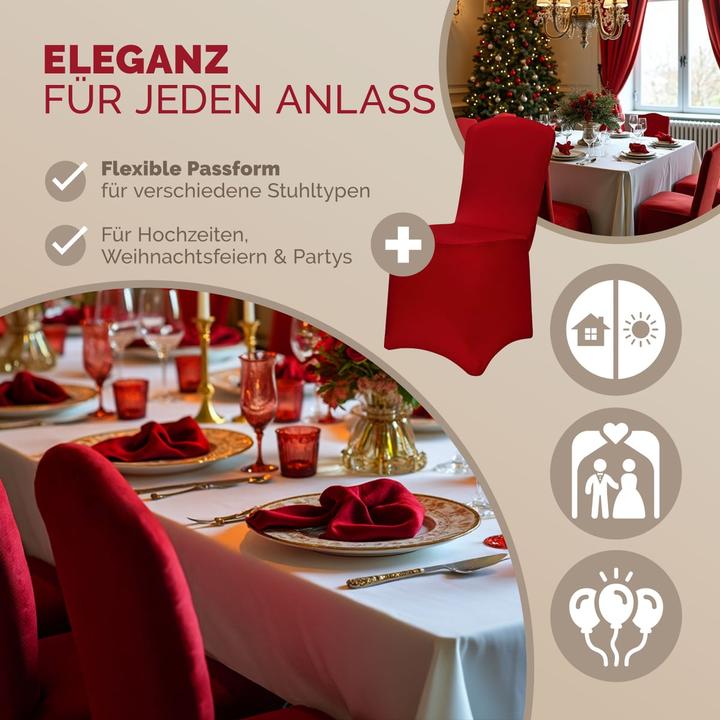 Produktbild Detex Stuhlhussen 4er Set